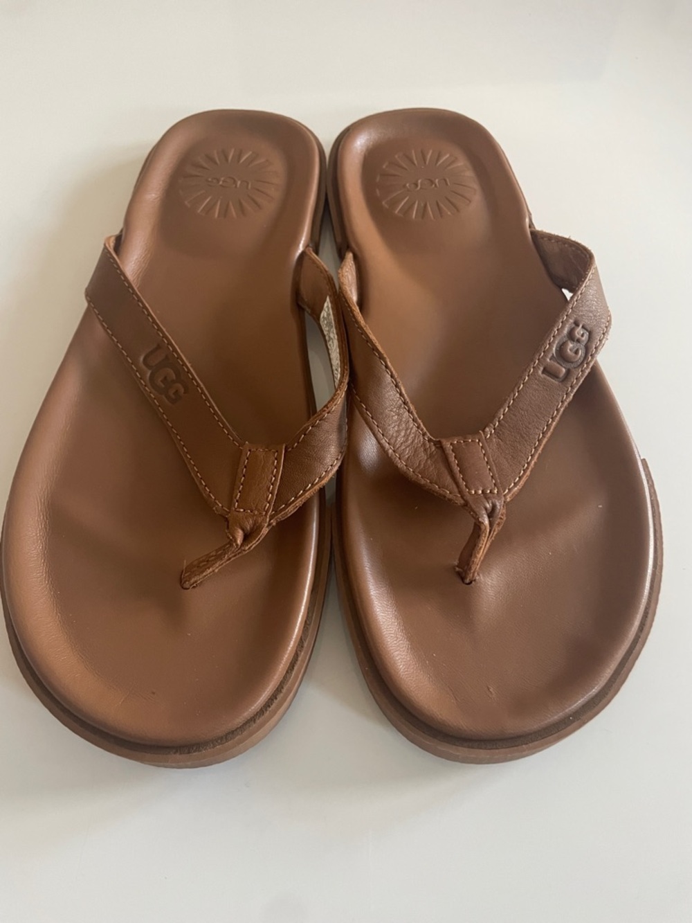 NWOT UGG Men's Bennison II Leather Sandals